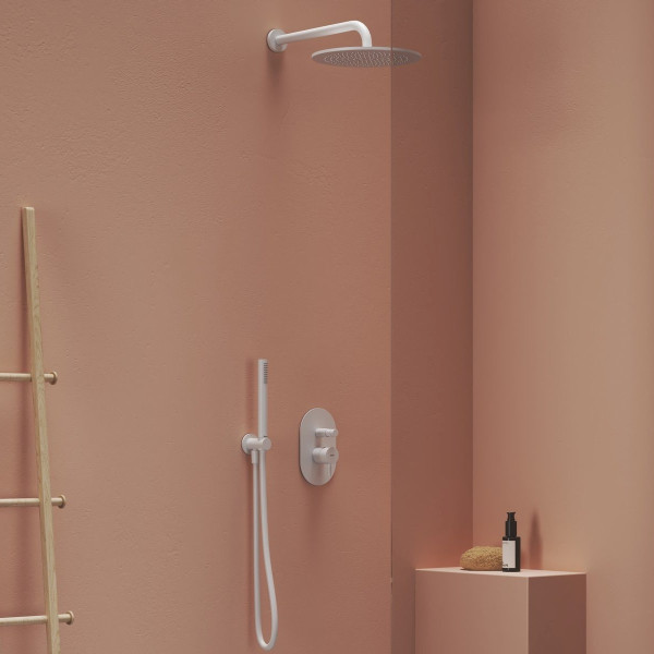 Cap fix de dus rotund tropical Ravak X07P687 White