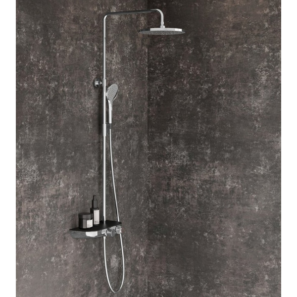 Set pentru cada si dus Ravak TE X070162 Chrome