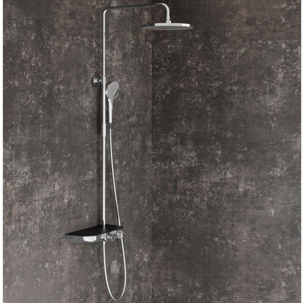 Set pentru cada si dus Ravak TE X070162 Chrome