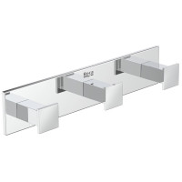 Cuier triplu pentru prosoape Roca Hotels Square A817603C00