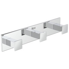 Cuier triplu pentru prosoape Roca Hotels Square A817603C00