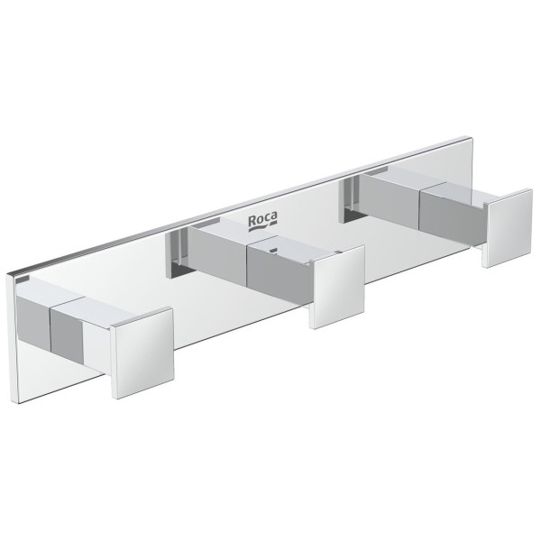 Cuier triplu pentru prosoape Roca Hotels Square A817603C00