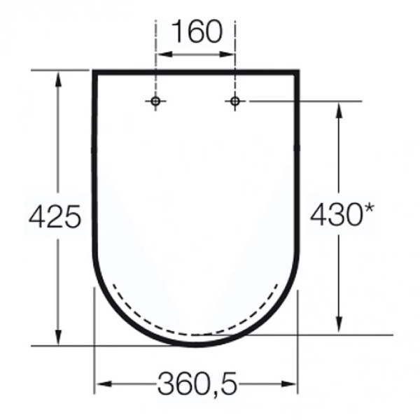 Capac WC Roca Nexo Soft Close A80164A004