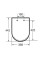 Capac WC Roca Inspira Round Soft Close A80152265B