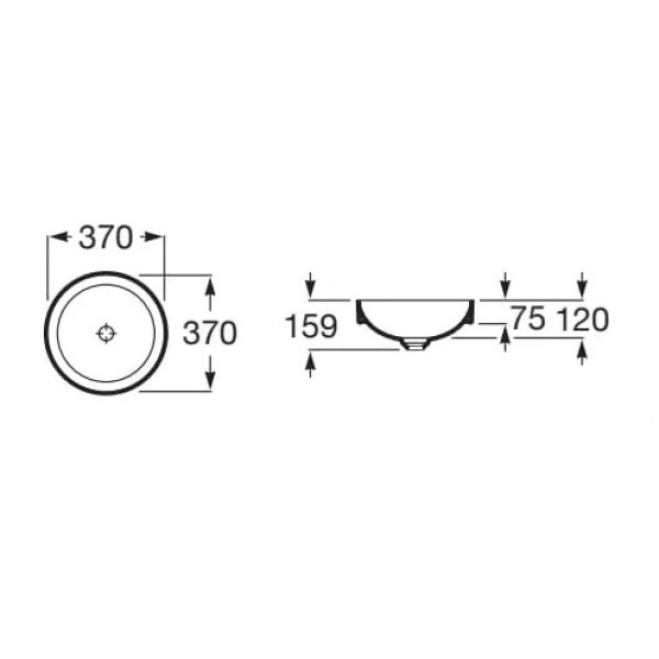 Lavoar Roca Inspira Round A32752R000