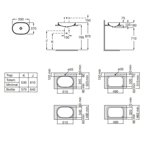 Lavoar Roca Inspira Round A327527000