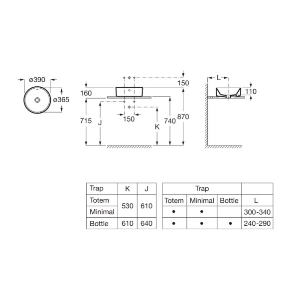 Lavoar Roca The Gap A3270MJ000