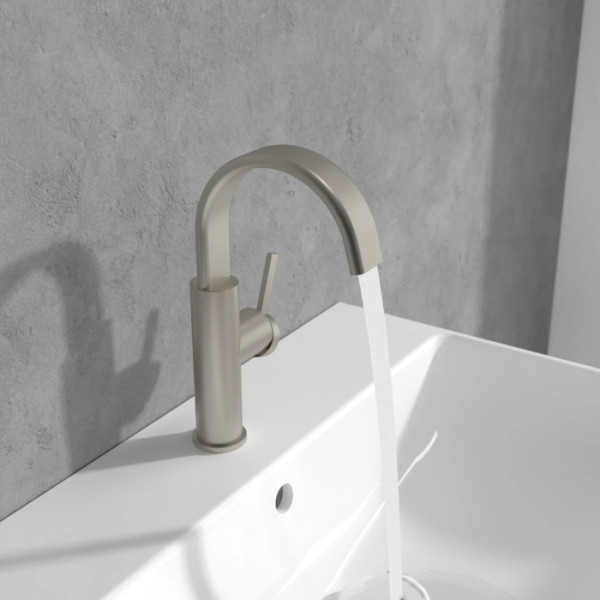 Baterie lavoar Villeroy & Boch Dawn Brushed Nickel