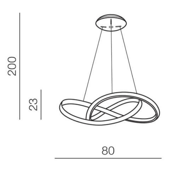 Lustra Azzardo Infinity AZ5097