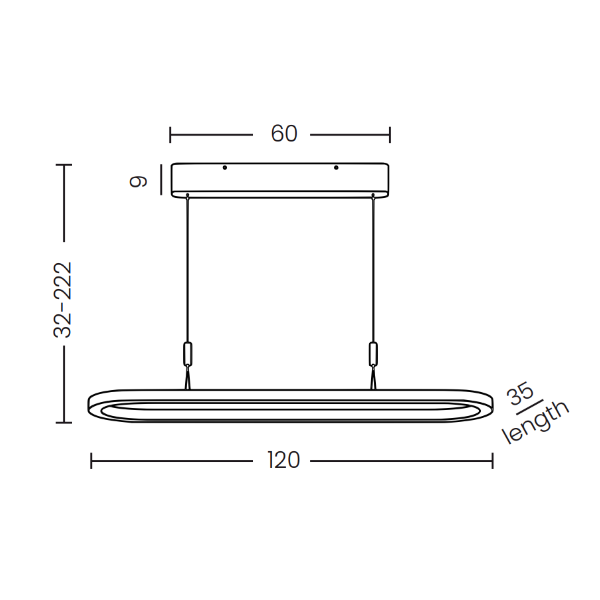 Lustra Azzardo Layla AZ6756