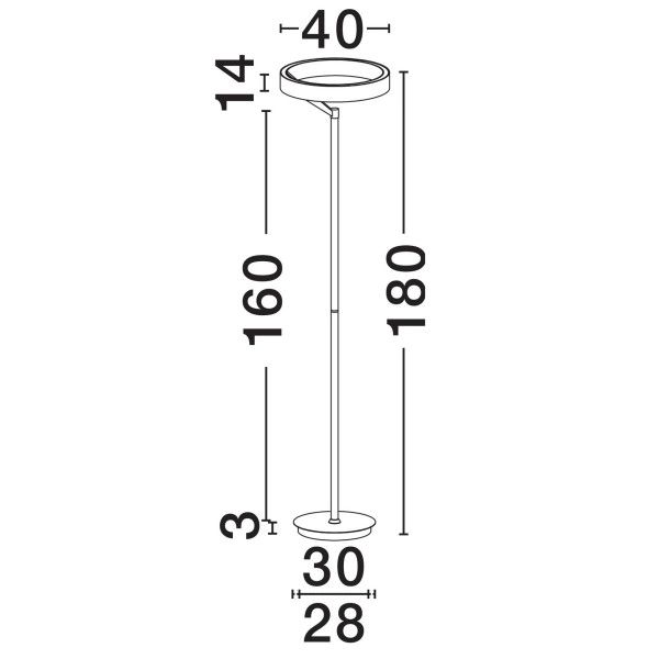 Lampadar Nova Luce Adaliz 9695129