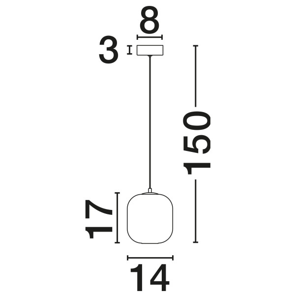 Lustra Nova Luce Aelia 9009140