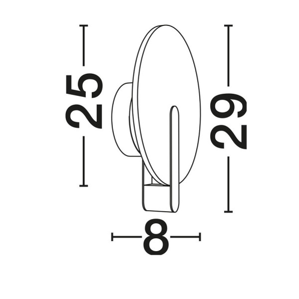 Aplica Nova Luce Aider 9019825