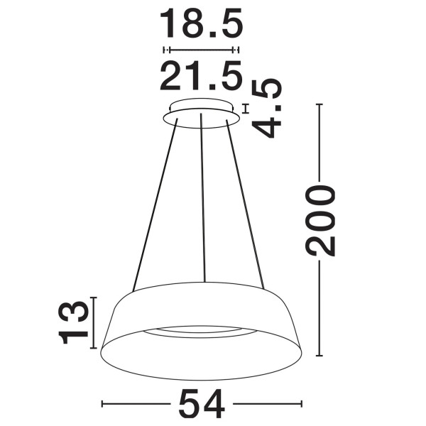 Lustra Nova Luce Alba 9345657