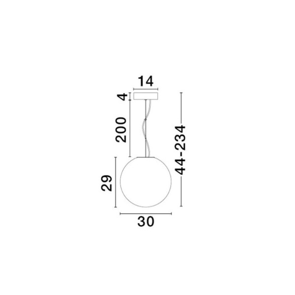 Suspensie Nova Luce Bolita 9204026