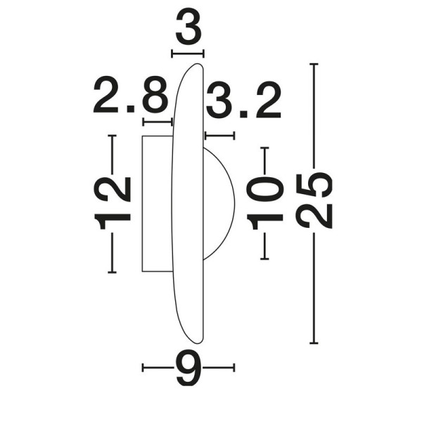 Aplica Nova Luce Cerio 9019755