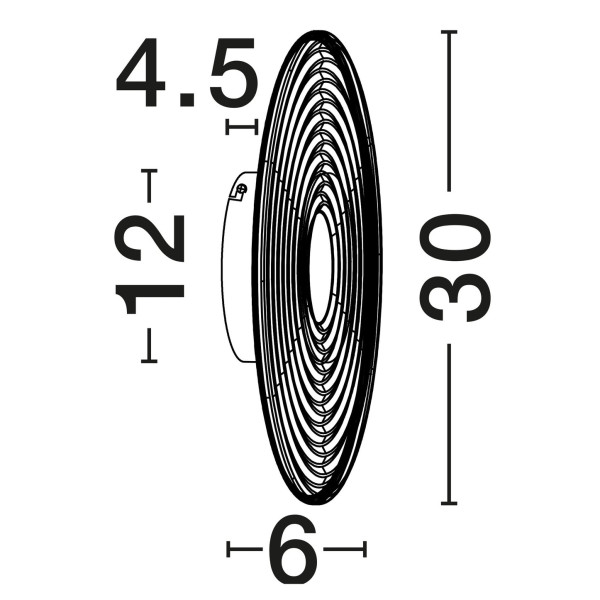 Aplica Nova Luce Nous 9236498