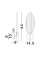 Aplica Nova Luce Seriq 9187009