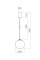 Suspensie Redo Group Irides 01-3958