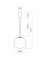 Suspensie Redo Group Irides 01-3964