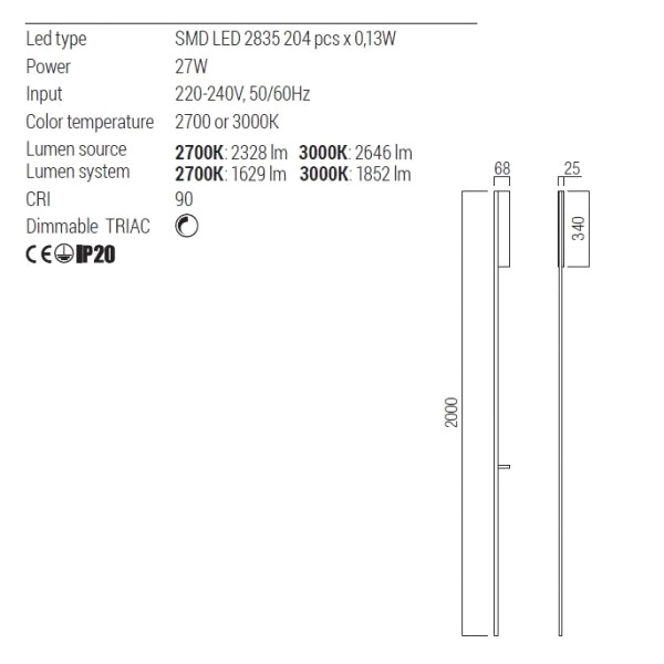 Aplica Redo Group Twig 01-3710