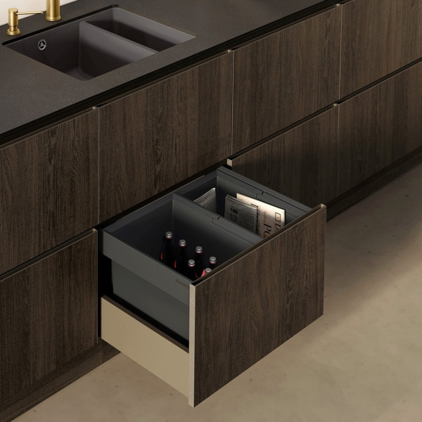 Cos de gunoi incorporabil sub chiuveta Blanco Flexon II Low 60/2 526641