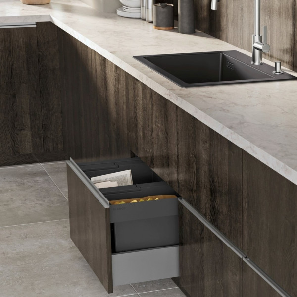 Cos de gunoi incorporabil sub chiuveta Blanco Flexon II Low 60/2 526641