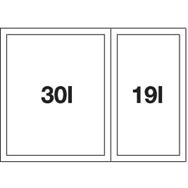Cos de gunoi incorporabil sub chiuveta Blanco Flexon II 60/2 521471