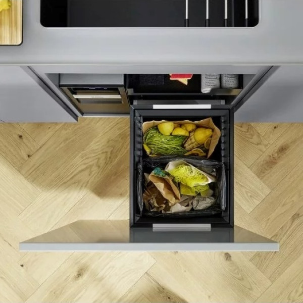 Выдвижное встраиваемое ведро под мойку Blanco Select II 40/1 Combi