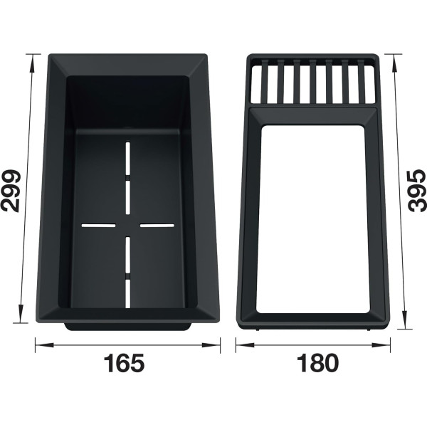 Strecurator pentru chiuveta Blanco 2-in-1 527644