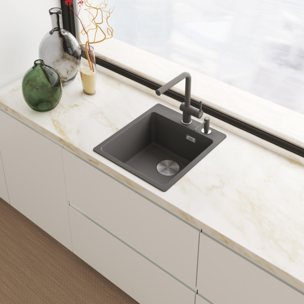 Dozator detergent lichid Franke Active Plus Slate Grey