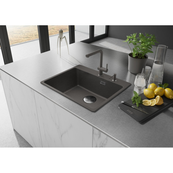 Dozator detergent lichid Franke Active Plus Slate Grey
