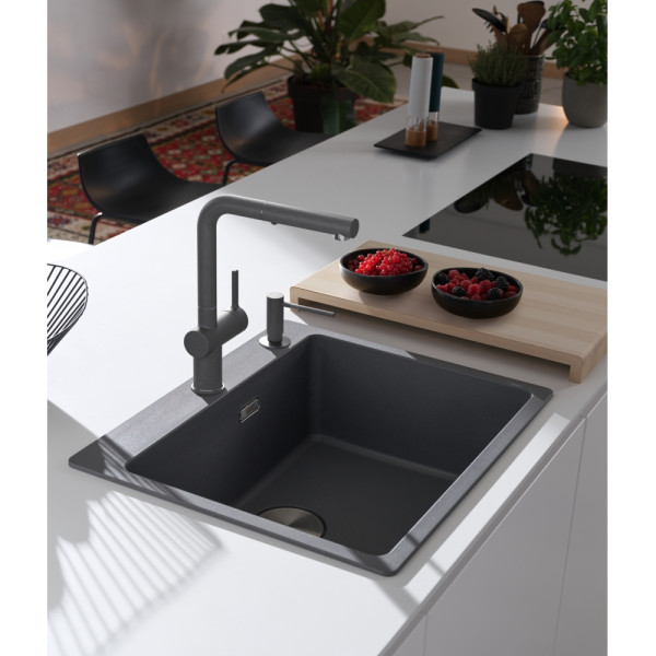 Dozator detergent lichid Franke Active Plus Slate Grey