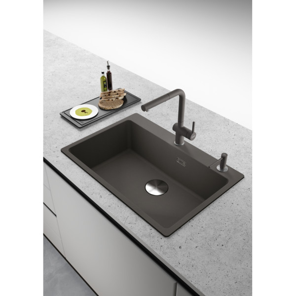 Dozator detergent lichid Franke Active Plus Slate Grey