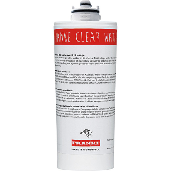 Cartus filtru Franke Clear Water