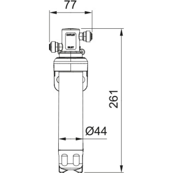 Filtru de apă Franke Clear Water S
