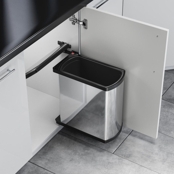 Выдвижное встроенное ведро под мойку Hailo Uno 3418101
