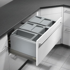 Cos de gunoi incorporat sub chiuveta Hailo AS XXL 3630801