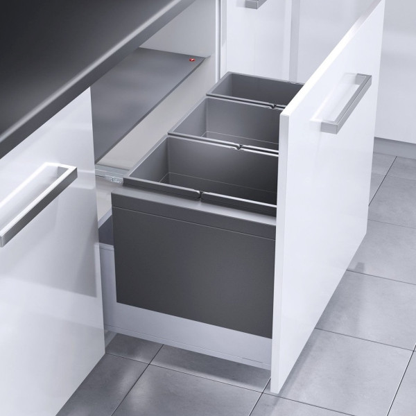 Cos de gunoi incorporat sub chiuveta Hailo Triple XL 3631881