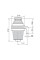 Tocator resturi alimentare (disposer) Fabiano FWD 1000