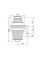 Tocator resturi alimentare (disposer) Fabiano FWD 500