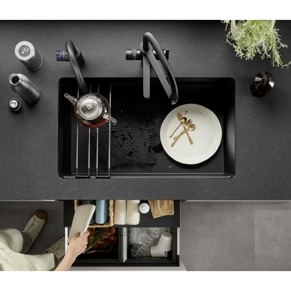 Кухонная мойка Blanco Etagon 700-U Black