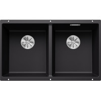 Chiuveta Blanco Subline 350/350-U Black