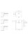 Chiuveta Fabiano Quadro 53x46 Beton