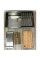 Кухонная мойка под столешницу Fabiano Quadro 73 Celldecor Inox Кухонная мойка под столешницу Fabiano Quadro 73 Celldecor Inox
