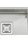 Chiuveta Fabiano Quadro 44 Celldecor Inox