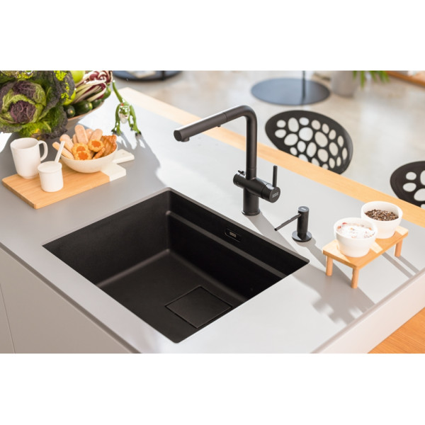 Chiuveta Franke Kubus 2 KNG 110-52 Matte Black