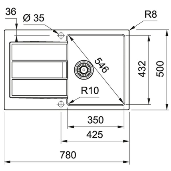 Chiuveta Franke Sirius S2D 611-78 Black