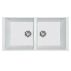 Кухонная мойка Plados AM8620ST UG Elegance 90 Bianco Opale