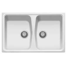 Кухонная мойка Plados SP0792 UG Spazio 58 Bianco Latte